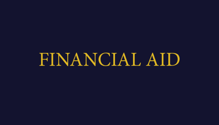 Financial aid graphic